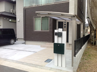 庭の施工事例：加東市 （株）佐伯造園土木・花彩 はないろ